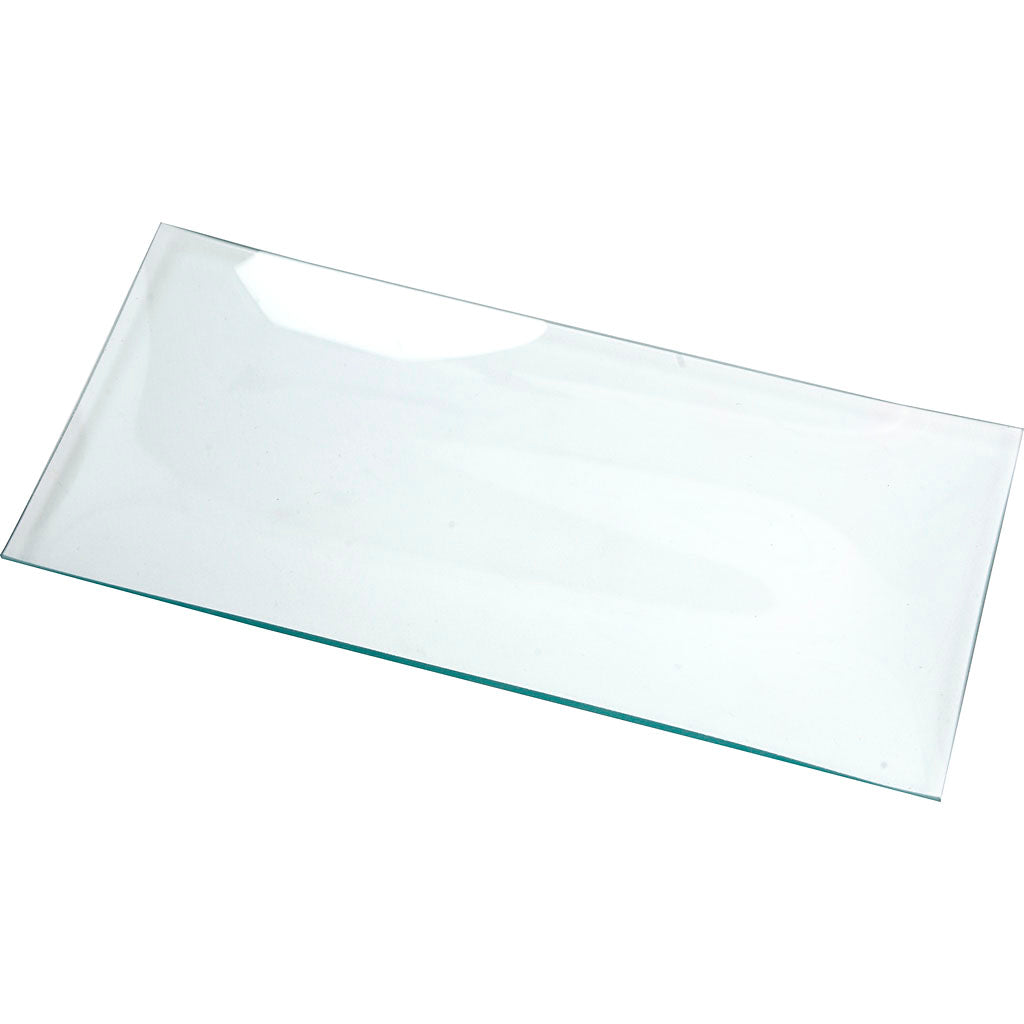 Glass Dish, size 27x13 cm - 12 pcs