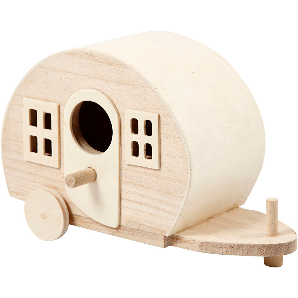 Motorhome, size 18x8x11 cm, pine 