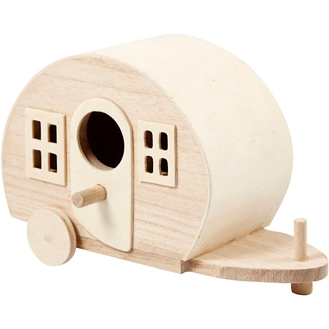 Motorhome, size 18x8x11 cm, pine 