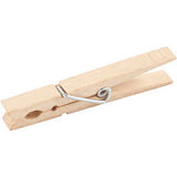 Clothes Pegs, L: 80 mm, W: 10 mm, birch - 150 pcs