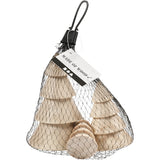 Christmas Trees, H: 5+7.5+10 cm, D: 3.5+5.4+6.7 cm, paulownia - 3 pcs