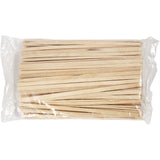 Ice Lolly Sticks, long, thin, L: 19 cm, W: 6 mm, birch - 200 pcs