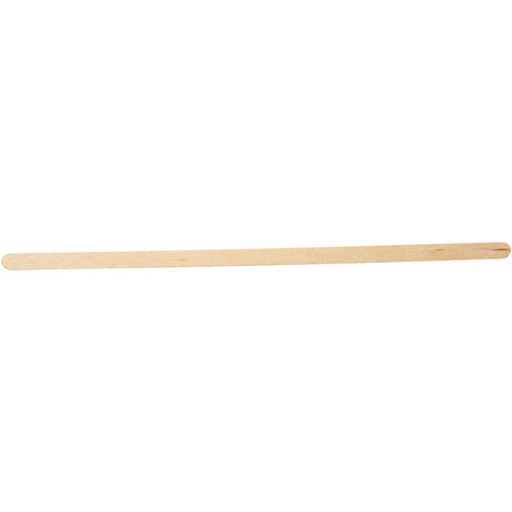 Ice Lolly Sticks, long, thin, L: 19 cm, W: 6 mm, birch 