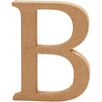 Letter W, H: 13 cm, thickness 2 cm, MDF 