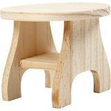 Mini Furniture, H: 5.8-10.5 cm, plywood - 50 pcs