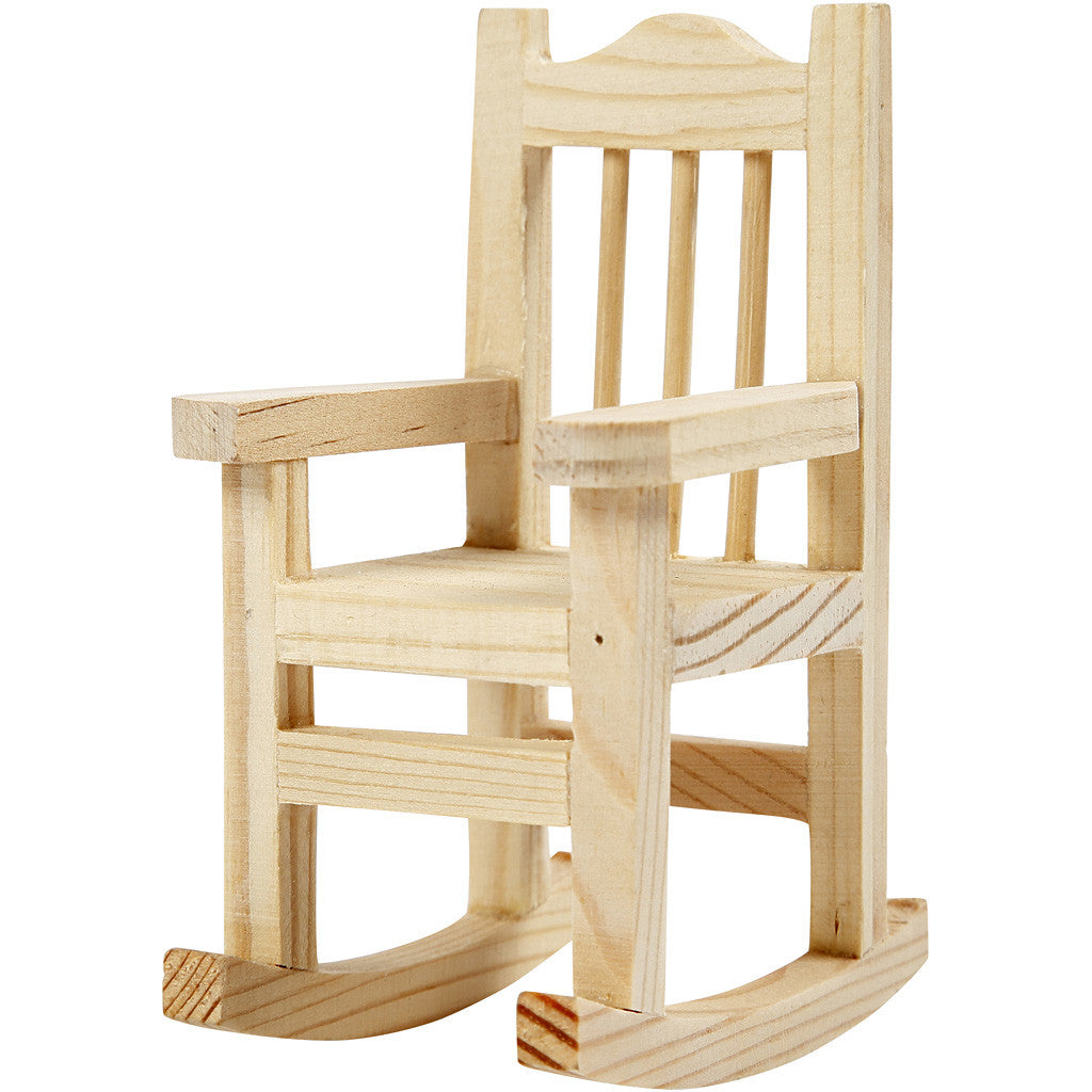 Mini Furniture, H: 5.8-10.5 cm, plywood - 50 pcs