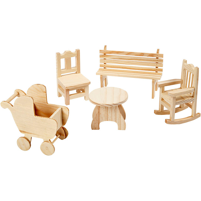 Mini Furniture, H: 5.8