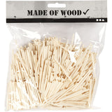 Matchsticks, L: 48 mm, D: 2 mm, 100g - 100 g