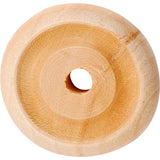 Wheel, D: 24x8 mm, thickness 8 mm, china berry, hole size 3 mm 
