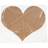 Heart 50x40 cm,  thickness 5 mm - 1 pc
