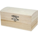 Treasure chest, 115x58x58mm, innersize 100x43x36mm, Empress tree - 1 pc