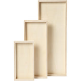 Trays, L: 20+30+40 cm, W: 10+15+15 cm, 3 pc/ 1 pack [HOB-57919]