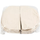 Fabric baskets, H: 14,5 cm, Dia. 20 cm, 385 g, light natural - 10 pcs
