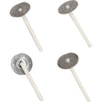 Waxed Candle Wicks , L: 35mm, D: 2mm 
