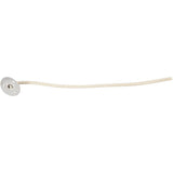 Pre-waxed wicks, L: 110 mm, thickness 2 mm - 10 pcs