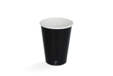 Milkshake cup Carton small 360ml Ø90 mm 12oz Black FSC®Mix - 500 pcs