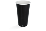 Milkshake cup Carton Large 560ml Ø90 mm 20oz Black FSC®Mix - 500 pcs