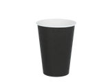 Coffee Cup Carton 180cc 7.5oz Ø70 mm Black FSC® certified 
