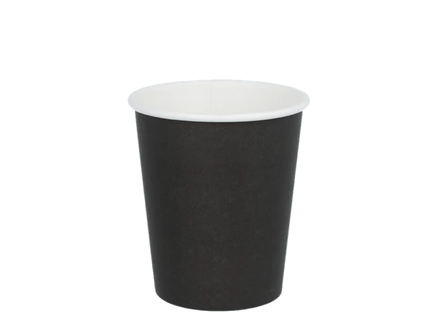 Coffee Cup 230cc 8oz Ø80 mm Carton Black FSC®Mix 