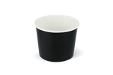 ice cream cup Carton 300ml Ø90 mm 10oz Black FSC®Mix - 1000 pcs