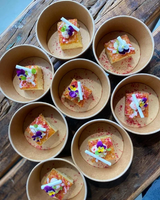 Salad & sauce cups 360ml Ø118x55 mm kraft - 500 pcs