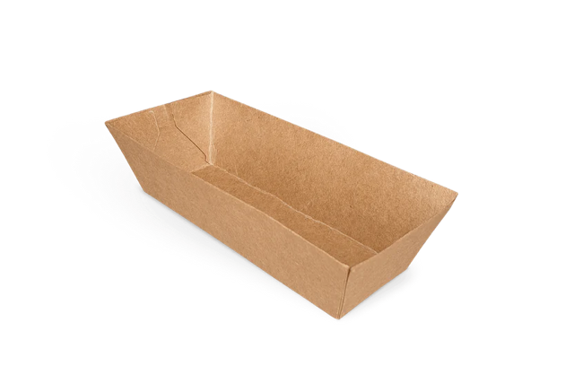 Croquette trays A5 Kraft 39x35x114 mm FSC®Mix 