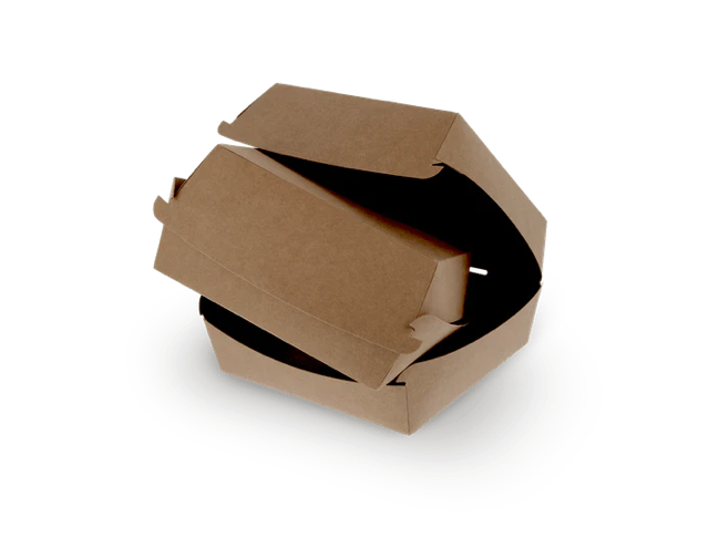 Hamburger Box 120x70x120 mm kraft - 600 pcs