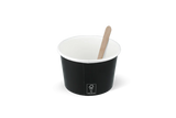 ice cream cup Carton 240ml Ø90 mm 8oz FSC®Mix Black - 1.000 pcs