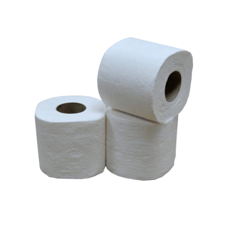 Toilet paper 2 ply 400 Sheets 10x4 rol 100% cellulose T1 