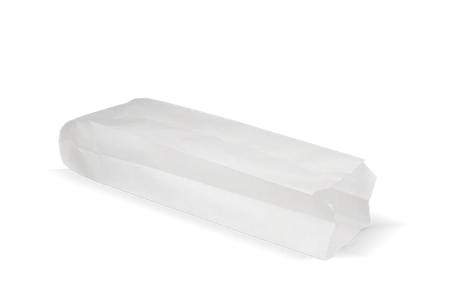 Snack Bags Paper 95x65x320 mm White 45gr 