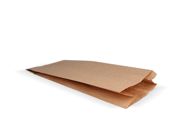 Snack Bags perforated Paper - 1 pond 140x80x320 mm kraft 50gr - 1.200 pcs