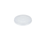 Lid plastic Milkshake cup flat with cross Ø90 mm 