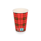 Coffee Cup 180cc 7.5oz Ø70 mm Tartan scotty - 2.500 pcs