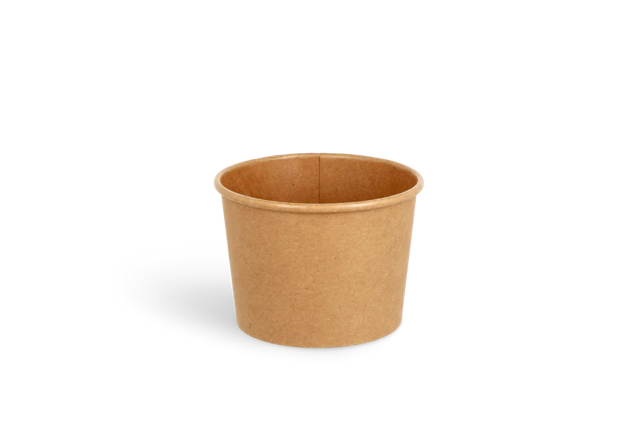 Soup cup Carton 240ml Ø90 mm 8oz kraft 