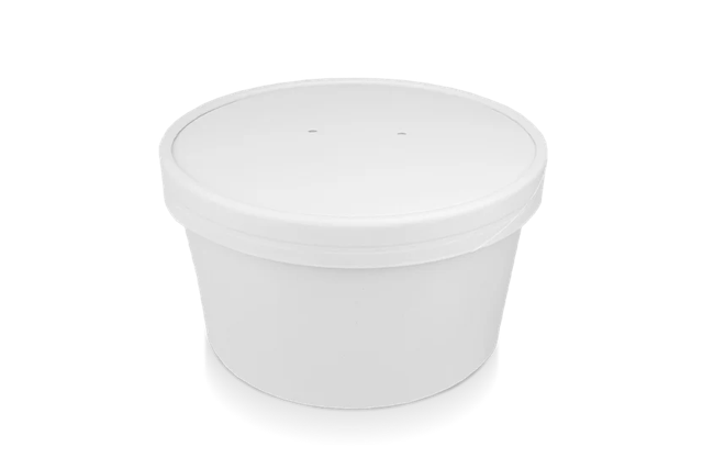Salad Poke Bowl 1000ml 32oz Ø148x78 mm White - 300 pcs