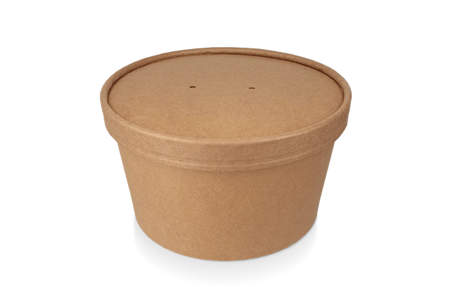 Salad Poke Bowl 1000ml 32oz Ø148x78 mm kraft - 300 pcs