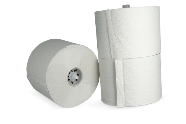 Toilet paper with Cap 2 ply White T4 - 36 pcs
