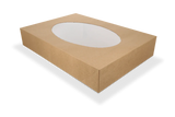 Catering boxes kraft 460x320x80 mm with Window 