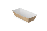 Croquette trays A5 39x35x114 mm kraft/White 