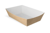 Fries trays A50 kraft/White 
