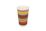 Coffee Cup Carton 180cc 7.5oz Ø70 mm striped 