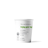 Coffee Cup 180cc 7.5oz Ø70 mm FSC®Mix Green Life - 2.500 pcs