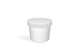 Soup cup Carton 240ml Ø90 mm 8oz White - 500 pcs