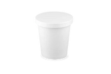 Lid Carton sauce Cup Ø62 mm White - 500 pcs