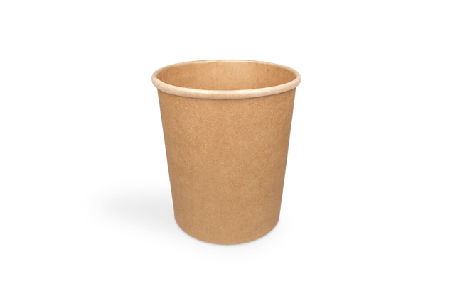 Soup cup Carton 450ml Ø98 mm 16oz kraft 