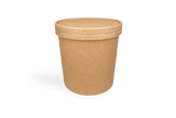 Lid kraft soup cup 750ml Ø118 mm - 500 pcs