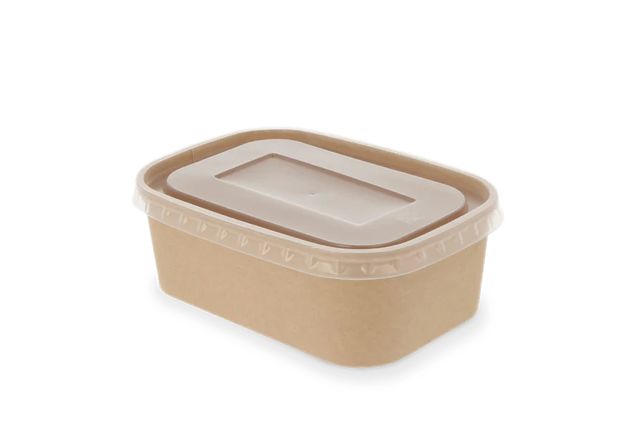 Cardboard container 121x57x173 mm 750ml Kraft - 300 pcs