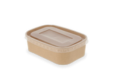 Cardboard container 121x52x173 mm 650ml Kraft - 300 pcs