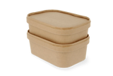 Container lid 500-650-750-1000ml Kraft - 300 pcs