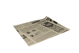 Hamburger Wrapping paper greaseproof 330x300 mm FSC®Mix newspaper Brown 